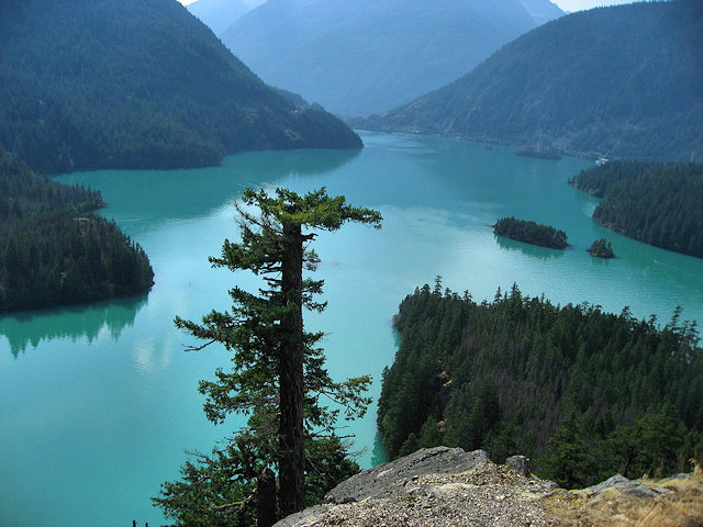 Diablo Lake, North Cascades National Park, Wahington.