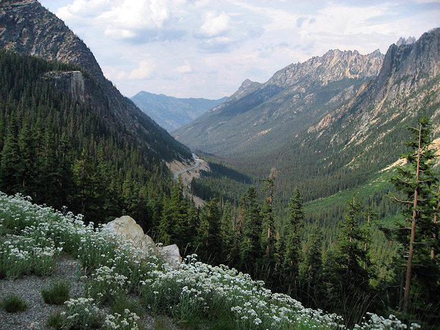 North Cascades National Park, Wahington. Hwy. 20.