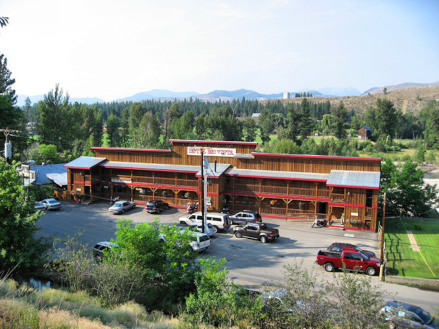 Hotel Rio Vista in Winthrop. Great place to stay.