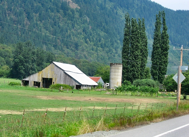 Old Barn on Scenic Hwy. 530 in Washington