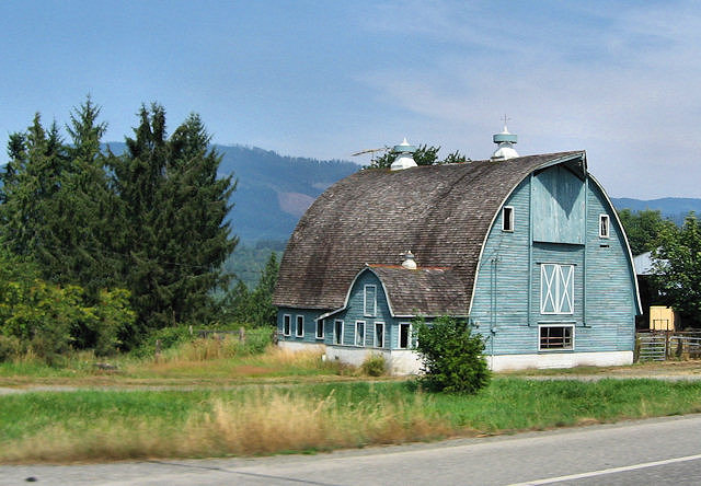 Old Barn on Scenic Hwy. 530 in Washington