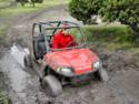Tyler Tests out the RZR in the mud. 