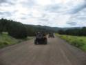 Heading to the forest. 