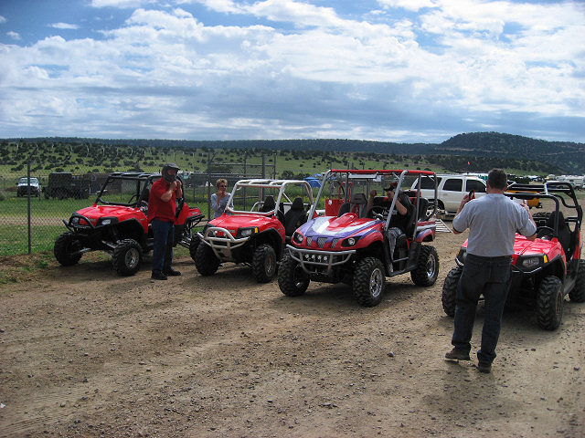 Getting Ready for our ride. 
