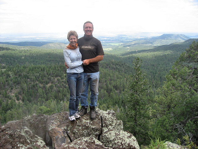 Overlooking Springerville, AZ