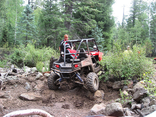 Trail getting a little rough.