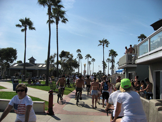 Riding The Boardwalk From Balboa To Newport