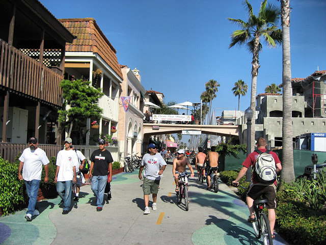 Riding The Boardwalk From Balboa To Newport