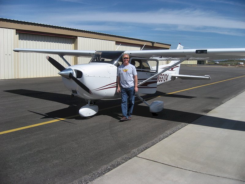 Barry With Cessna 172 Skyhawk