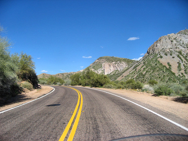 Road to Bartlett Lake