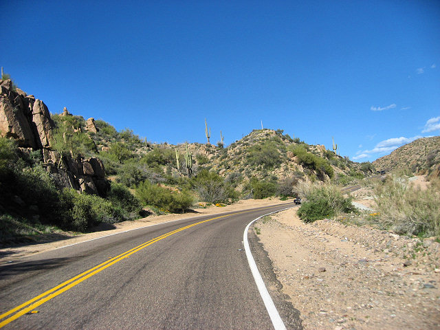 Road to Bartlett Lake