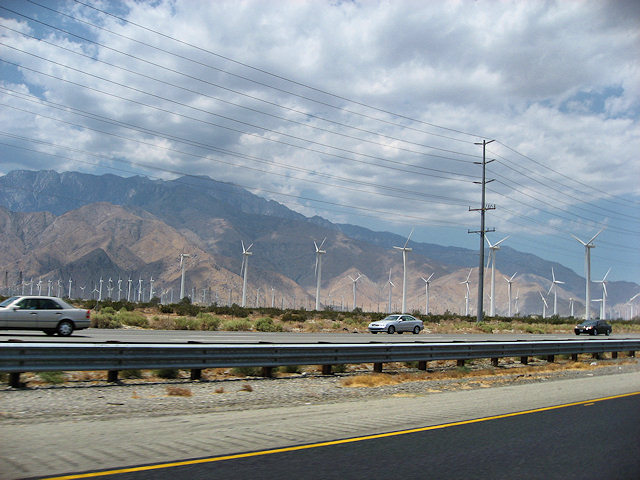Palm Springs Wind Turbines