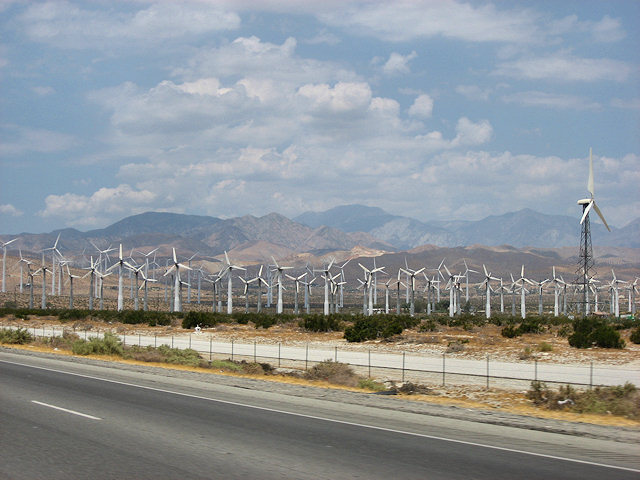 Palm Springs Wind Turbines