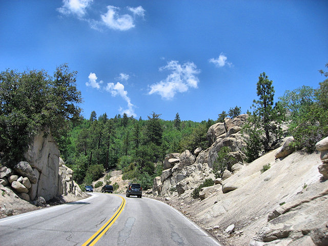 Hwy. 330 to Big Bear Lake, CA