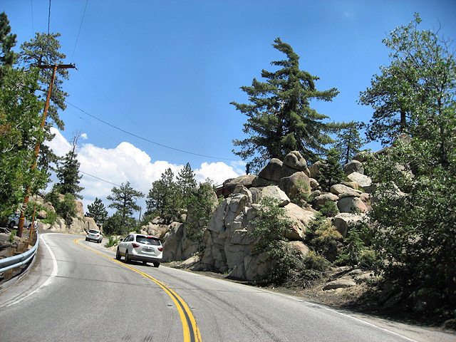 Hwy. 330 to Big Bear Lake, CA