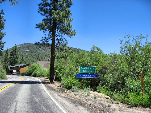 Fawnskin on Big Bear Lake, CA