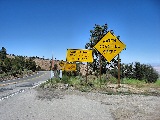 Hwy. 18 North of Big Bear