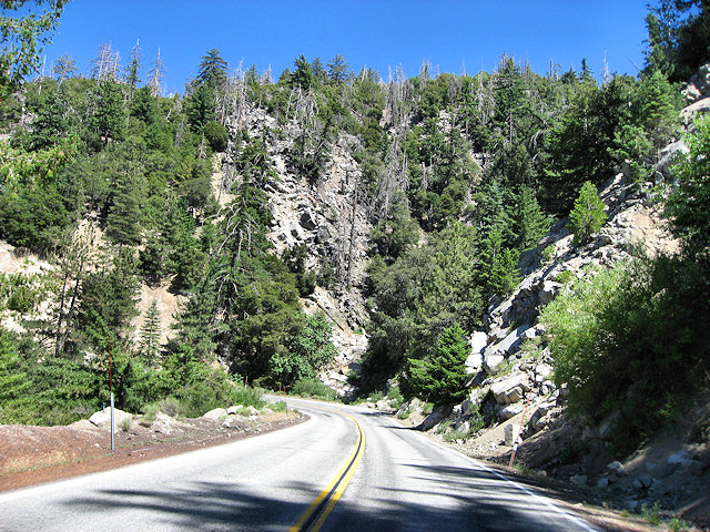 Hwy. 38 South of Big Bear Lake