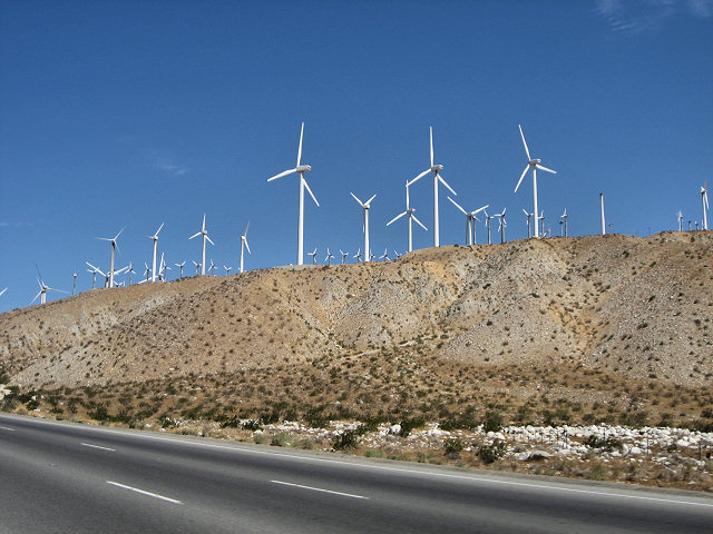 Energy Windmills in Palm Springs