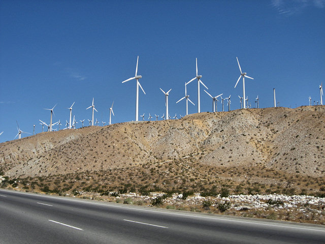 Energy Windmills in Palm Springs