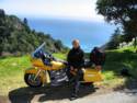 Mrs. C. on Pacific Coast Highway 1