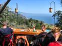 View From Nepenthe Restaurant