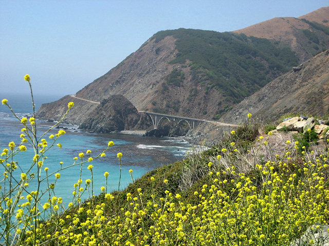 Big Creek Bridge on Pacific Coast Highway 1