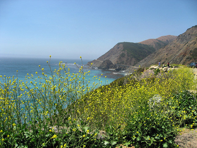 Big Creek Bridge on Pacific Coast Highway 1