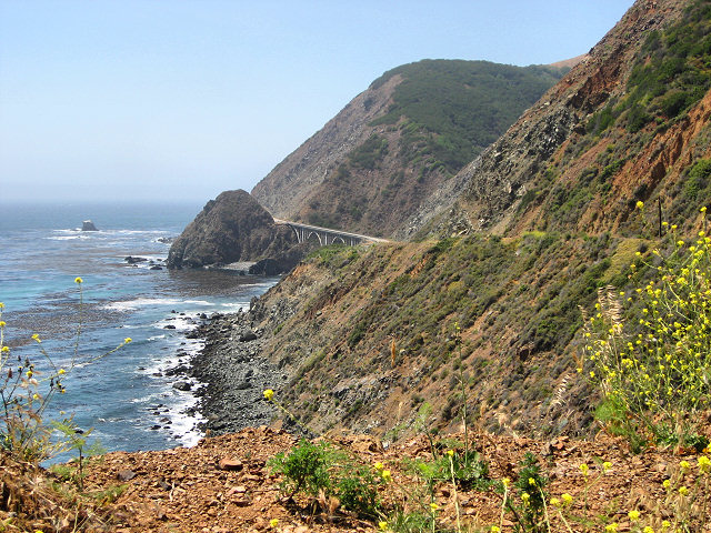 Big Creek Bridge on Pacific Coast Highway 1