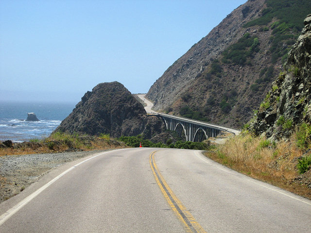 Big Creek Bridge on Pacific Coast Highway 1