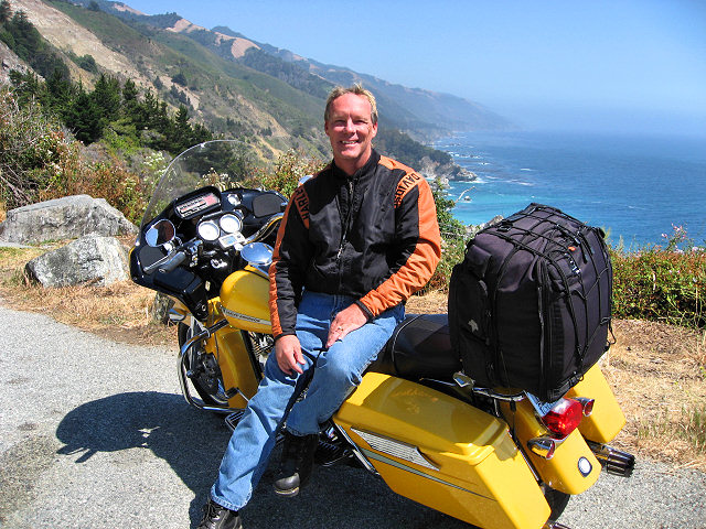 Barry on Pacific Coast Highway 1