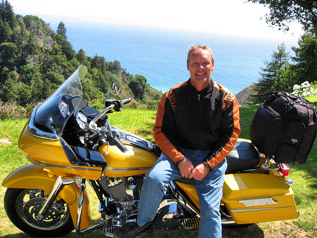 Barry on Pacific Coast Highway 1