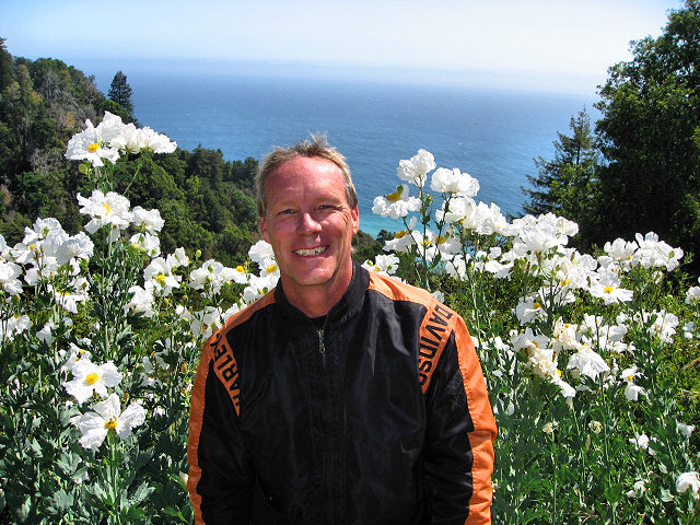 Barry on Pacific Coast Highway 1