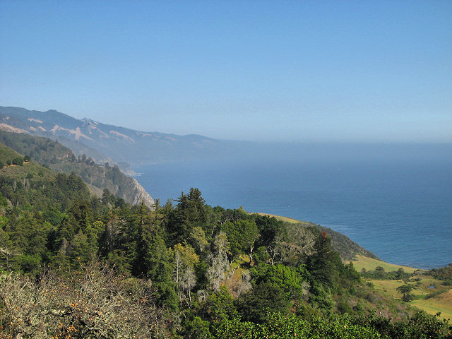 View From Nepenthe Restaurant
