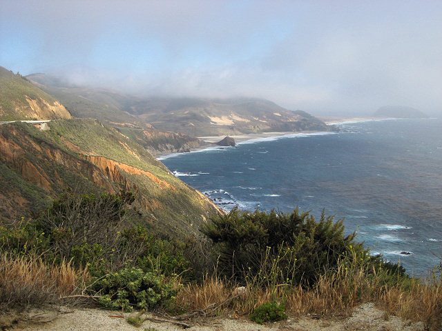 Pacific Coast Highway 1 Just South of Monterey