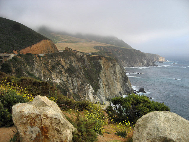 Pacific Coast Highway at Bixby Bridge
