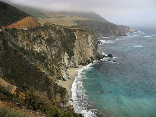 Pacific Coast Highway at Bixby Bridge
