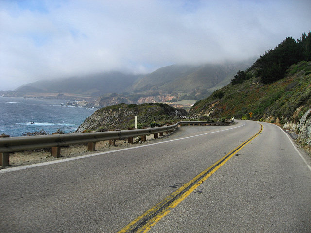 Pacific Coast Highway 1 Just South of Monterey