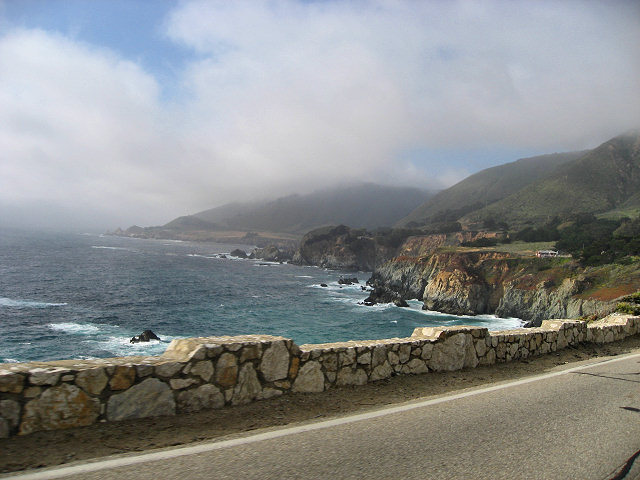 Pacific Coast Highway 1 Just South of Monterey