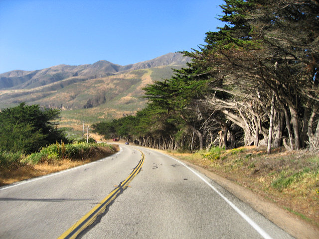Pacific Coast Highway 1 Just South of Monterey