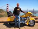 Barry in Front of Golden Gate Bridge