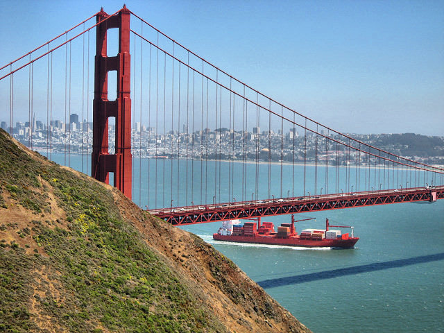 Golden Gate Bridge from Marin Headlands