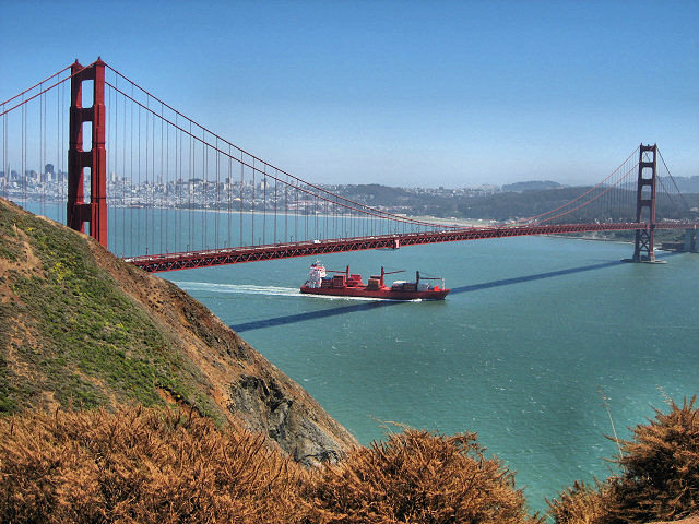 Golden Gate Bridge from Marin Headlands