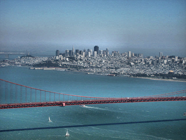 Golden Gate Bridge from Marin Headlands
