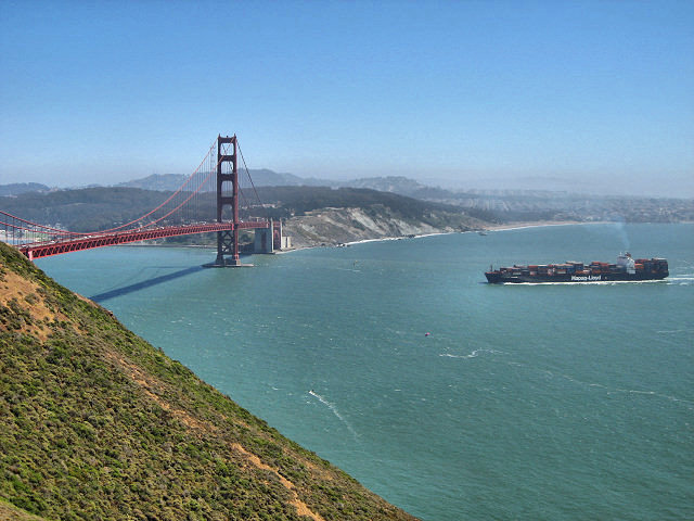 Golden Gate Bridge from Marin Headlands