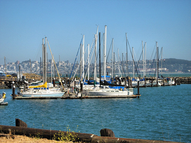 Marina at Fort Baker