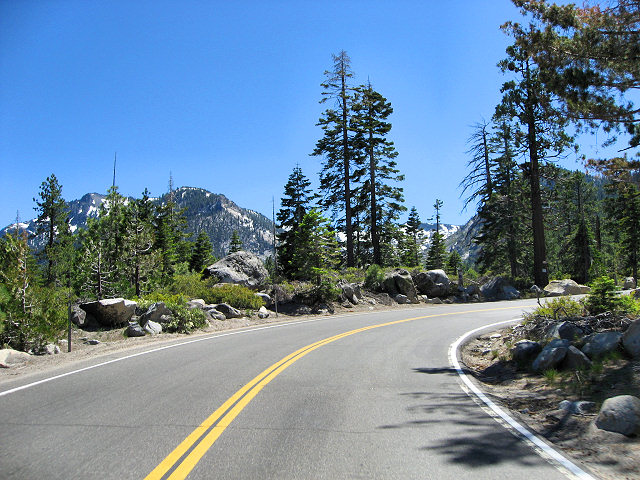 Hwy. 89 W. Side Lake Tahoe