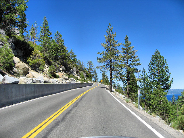 Hwy. 89 W. Side Lake Tahoe