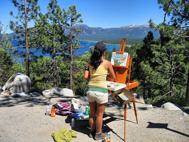 Hwy. 89 W. Side Lake Tahoe
