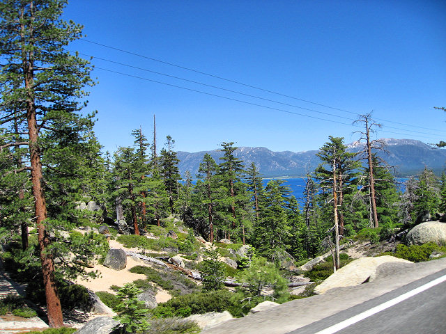 Hwy. 89 W. Side Lake Tahoe